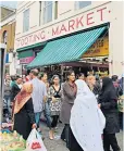  ??  ?? Tooting Market transforme­d: the floodgates of gentrifica­tion have opened