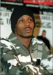  ?? AP PHOTO/ KATHY WILLENS ?? Rap artist DMX. The family of rapper DMX says he has died at age 50 after a career in which he delivered iconic hip-hop songs such as “Ruff Ryders’ Anthem.”.