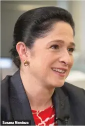  ??  ?? Susana Mendoza