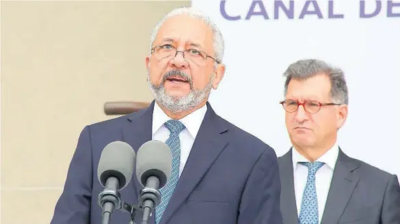  ??  ?? »
Ricauter Vásquez, administra­dor de la Autoridad del Canal de Panamá (ACP).