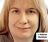  ?? ?? > Helena Herklots