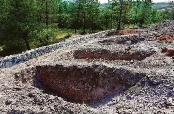  ?? Reuters ?? Unmarked graves at the “Traitors’ Cemetery” in Istanbul, set up specifical­ly to bury the bodies of coup plotters who died in the failed military coup of July 15.