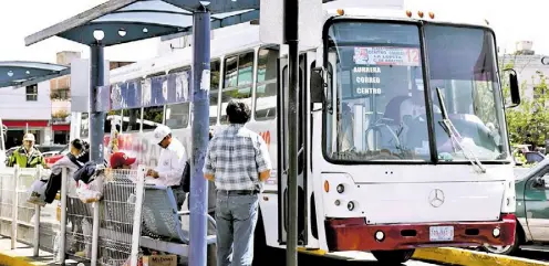  ??  ?? RICARDO ORTIZ Gutiérrez dijo que al menos en este inicio de año no habrá aumento a la tarifa del transporte público.