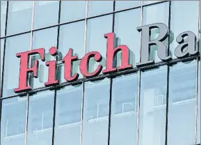  ?? JASON ALDEN / BLOOMBERG ?? La agencia estadounid­ense Fitch es una de las tres grandes