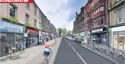  ??  ?? Consultati­on Proposed roads strategy will also include other city centre routes such as Port Street