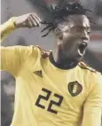  ??  ?? 0 Michy Batshuayi: Chants.