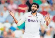  ?? REUTERS ?? Jasprit Bumrah picked up nine wickets in the first Test, including a five-wicket haul, against England in Nottingham.