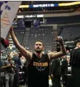  ?? AP/BRANDON DILL ?? Cleveland Cavaliers forward
Kevin Love said he was stricken with anxiety during a game Nov. 5 against Atlanta. Since then, Love has received counseling multiple times a month when the Cavaliers are at home. He drew the courage to go public after...