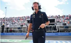  ?? Photograph: Dan Mullan/Getty Images ?? Christian Horner will doubtless feel vindicated but Red Bull GmbH’s handling of the issue should now be in the spotlight.