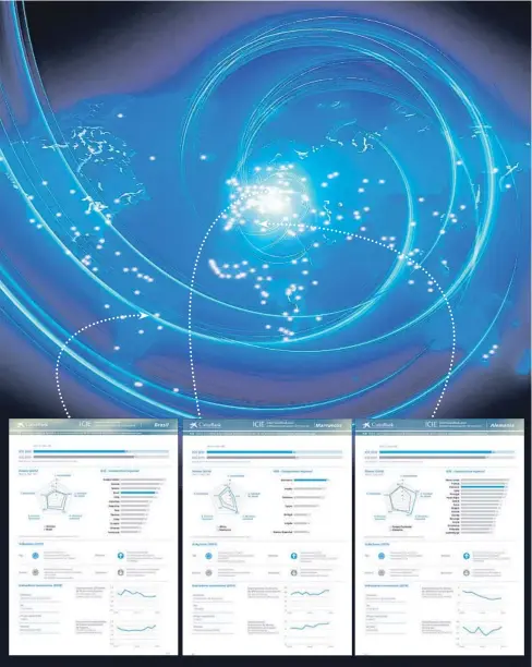  ??  ?? Un ejemplo de indicadore­s que proporcion­an la informació­n necesaria para los clientes que lo necesiten.