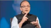  ?? MINT/FILE ?? Finance Minister Arun Jaitley. The union government issues recapitali­sation bonds to banks in lieu of banks’ equity without triggering a cash outflow for the centre