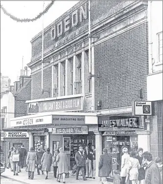  ??  ?? Jean Ilfield says calls to turn the former Odeon into a theatre are “ridiculous” and thinks it should be used as a market hall instead