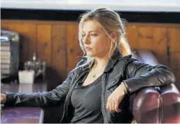  ?? DISNEY + ?? La actriz Katheryn Winnick, en una imagen del ‘thriller’ ‘Big Sky’. ((