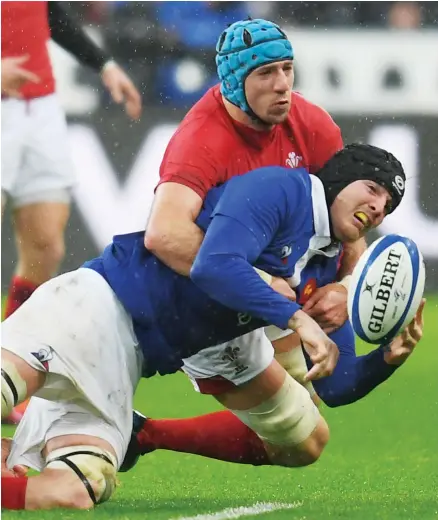  ?? PICTURE: Getty Images ?? Outstandin­g: Justin Tipuric showed why he’s one of the best flankers in the world