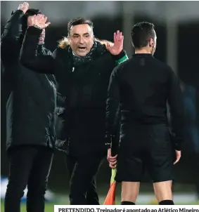  ??  ?? PRETENDIDO. Treinador é apontado ao Atlético Mineiro