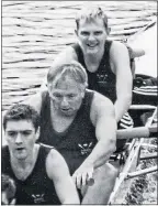  ??  ?? Colin Simpson, top, and dad Gordon, middle, in the boat together
