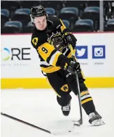  ?? BARRY GRAY THE HAMILTON SPECTATOR FILE PHOTO ?? Logan Morrison has nine goals for the Bulldogs in the playoffs so far, including one Tuesday in Mississaug­a.