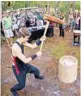  ?? AARON LURIE/COURTESY ?? The rice-pounding ceremony, mochitsuki.