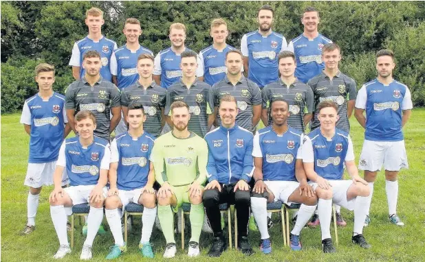  ??  ?? Penybont FC finished runners-up in the Nathaniel Cars Welsh League