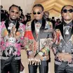  ?? ?? ATLANTA rap trio Migos. | Reuters