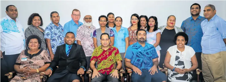  ?? Photo: Nacanieli Tuilevuka ?? Elections officers during the Training of Trainers Refresher Course which was held at the FEO Headquarte­rs in Suva earlier this month.