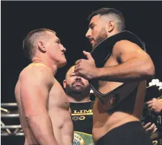  ?? ?? Paul Gallen and Kris Terzievski. Picture: Getty Images