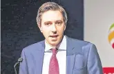  ??  ?? Simon Harris: Health minister received the report