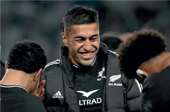  ?? GETTY IMAGES ?? ‘‘Building connection­s with the boys’’ plays a big part in Rieko Ioane’s growing contentmen­t with his life as a profession­al rugby player.