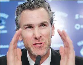  ??  ?? Former Vancouver Canucks captain and current president of hockey operations Trevor Linden will have a tough decision to make if the team gets a needed break of good luck over the next few weeks.