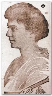  ??  ?? Margaret Carnegie, hija del famoso millonario. Así se veían entonces las personas pudientes. MARGARET