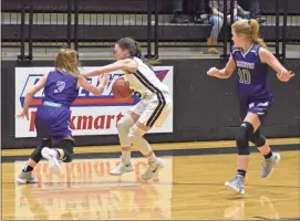  ?? / Lorene Parker ?? Rockmart hosted Darlington for a scrimmage last Thursday ahead of tipoff for the 2018-19 season for the Lady Jackets.