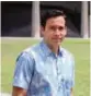  ??  ?? HONOLULU: Hawaii state Rep Chris Lee poses in front of the capitol.—AP