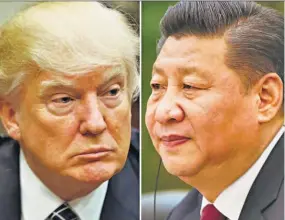  ??  ?? Encuentro este mes. Trump y Xi Jinping, el presidente chino, sostendrán un encuentro el 6 de abril.