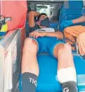  ?? FOTO/Q’HUBO ?? Sebastián Ortegón, el ciclista caldense atropellad­o hace 15 días.