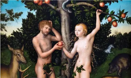  ?? ?? Adam and Eve by Lucas Cranach the Elder. Photograph: IanDagnall Computing/Alamy