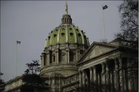  ?? ?? State Capitol in Harrisburg.