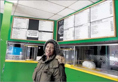  ?? TERRENCE ANTONIO JAMES/CHICAGO TRIBUNE PHOTOS ?? Lee Hogan has closed her restaurant, Miss Lee’s Good Food, after 21 years in business on East Garfield Boulevard in Chicago.