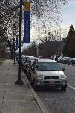  ?? MEDIANEWS GROUP FILE PHOTO ?? A battle erupted after Chester sought to install parking meters along Walnut street and other areas adjoining the Widener University campus.