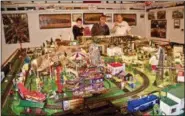  ?? SUBMITTED PHOTO ?? The Heritage Train Room features over 400 feet of tracks and dozens of model trains.