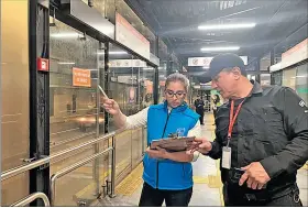  ?? CORTESÍA ?? Seguridad. Nueva empresa da seguridad en el sistema desde ayer.