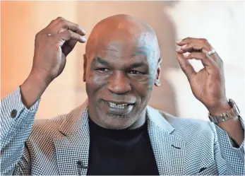  ?? KAMRAN JEBREILI, AP ?? In addition to his varied TV appearance­s, Mike Tyson has started a boxing gym franchise.