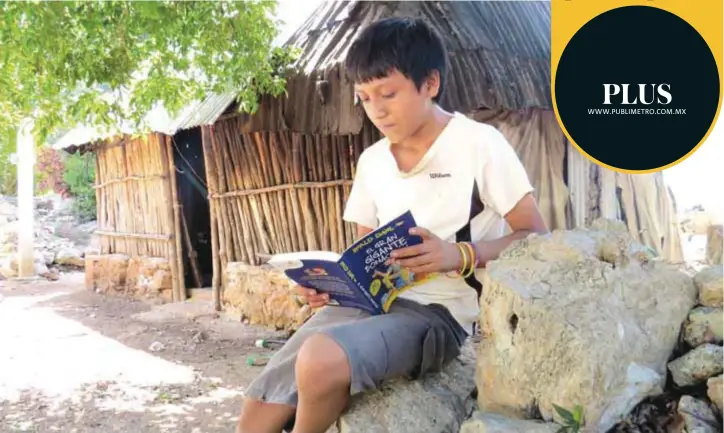  ?? |CORTESÍA ?? Esta biblioteca será útil para las 500 personas que viven en la comunidad maya Katab; los niños tendrán más recursos para su educación y los adultos podrán realizar en este espacio reuniones para el desarrollo de las familias que viven ahí.