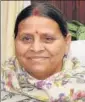  ?? PTI ?? Rabri Devi