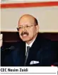  ??  ?? CEC Nasim Zaidi