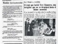 ?? ?? Con Teresa Chamorro La inolvidabl­e Luisa Fernanda
▷ escribía en 1973 las crónicas de sociedad de este periódico.