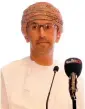  ??  ?? Dr Ghalib Saif al Hosni