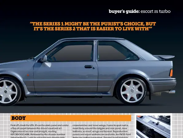 Buying Escort Rs Turbo Series 2 Pressreader