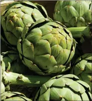  ??  ?? Artichokes are delicious whether steamed, baked, fried, braised, stuffed or used in a dip, pasta or salad.