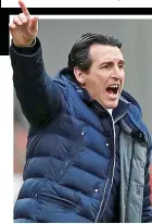  ?? GETTY IMAGES ?? Pointed: Emery