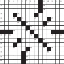  ?? PUZZLE BY: SAWYERTABO­NYANDASHTO­NANDERSON ?? NO. 1113